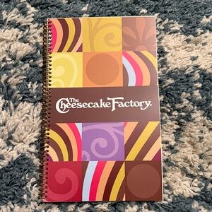 The Cheesecake Factory Spiral Notebook - Multicolor Swirl Cover